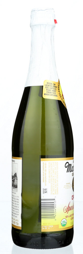 Martinelli: Organic Sparkling Cider Juice, 25.4 Fo