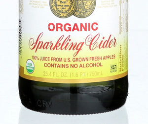 Martinelli: Organic Sparkling Cider Juice, 25.4 Fo