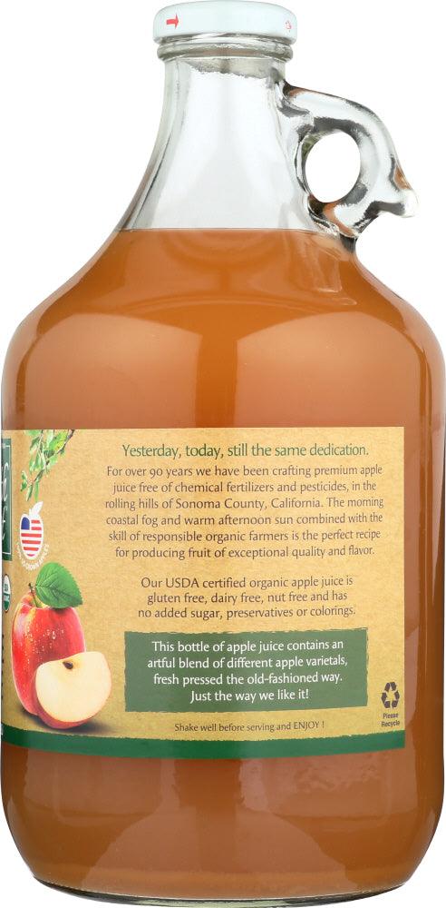 North Coast: Juice Apple Organic, 64 Oz - RubertOrganics