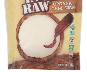 In The Raw: Sugar White Cane Organic, 24 Oz