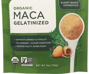 Navitas: Maca Powder Gelatinized Organic, 4 Oz