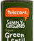 Tolerant: Pasta Penne Green Lentil Organic, 8 Oz