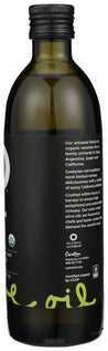 O: Oil Olive Extra Virgin California Organic, 500 Ml