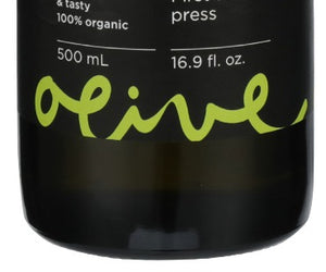 O: Oil Olive Extra Virgin California Organic, 500 Ml