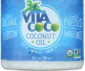 Vita Coco: Organic Unrefined Coconut Oil, 14 Oz