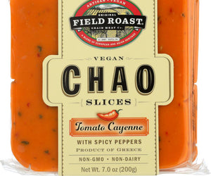 Field Roast: Chao Slices Tomato Cayenne Cheese, 7 Oz - RubertOrganics