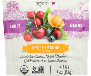 Patience Fruit & Co: Berries 4 Soft Whole Organic, 4 Oz