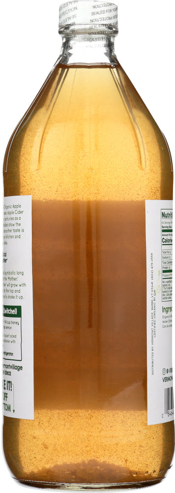 Vermont Village: Raw & Organic Apple Cider Vinegar, 32 Oz