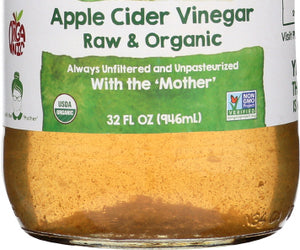 Vermont Village: Raw & Organic Apple Cider Vinegar, 32 Oz