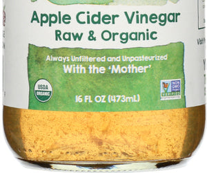 Vermont Village: Raw & Organic Apple Cider Vinegar, 16 Oz