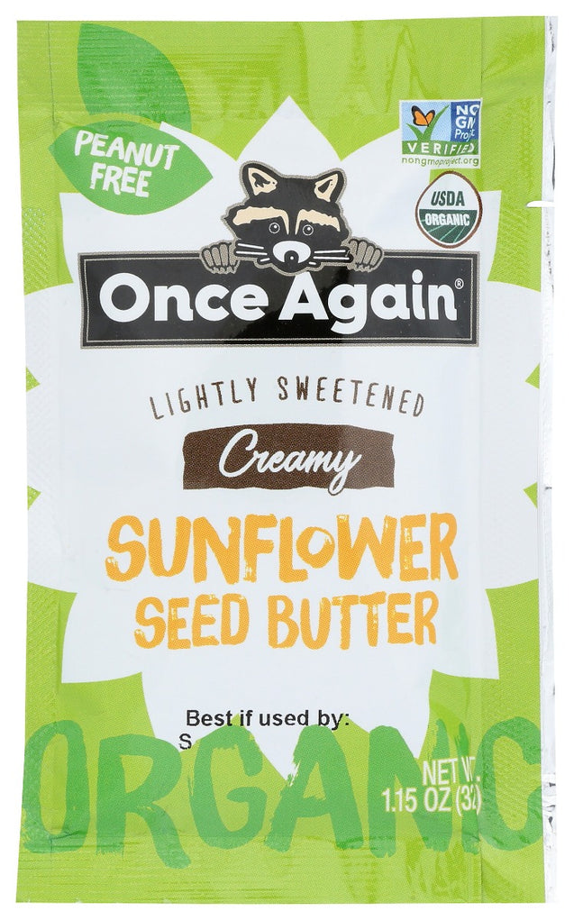 Once Again: Organic Sunflower Seed Butter, 1.15 Oz