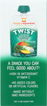 Happy Kid: Twist Organic Apple Kale And Mango 4 Packs, 12.68 Oz