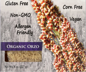 Andean Dream: Pasta Organic Orzo Gluten Free, 8 Oz