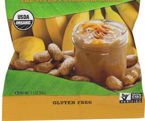 Barnana: Organic Peanut Butter Chewy Banana Bites, 1.4 Oz