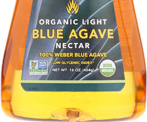 Blue Green Organics: Agave Blue Nectar Light, 16 Oz
