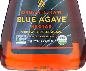 Blue Green Organics: Agave Blue Nectar Raw, 16 Oz