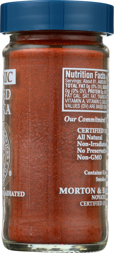 Morton & Bassett: Organic Smoked Paprika, 2 Oz