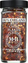 Morton & Bassett: Spice Red Chili Flakes Organic, 1.3 Oz