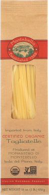 Montebello: Pasta Tagliatelle Organic, 16 Oz