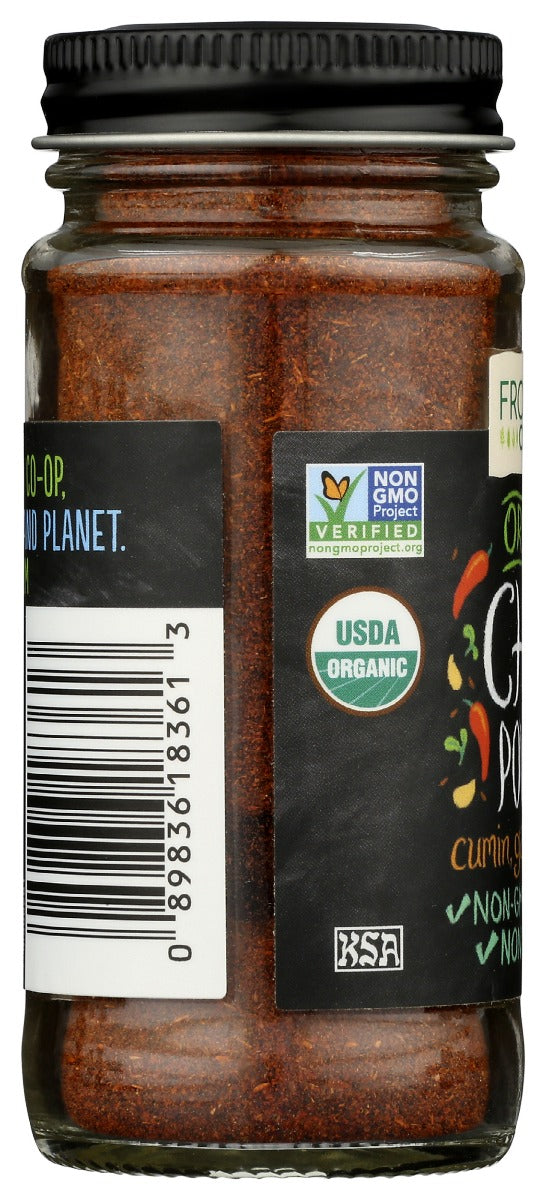 Frontier Herb: Chili Powder Cert Organic, 1.94 Oz