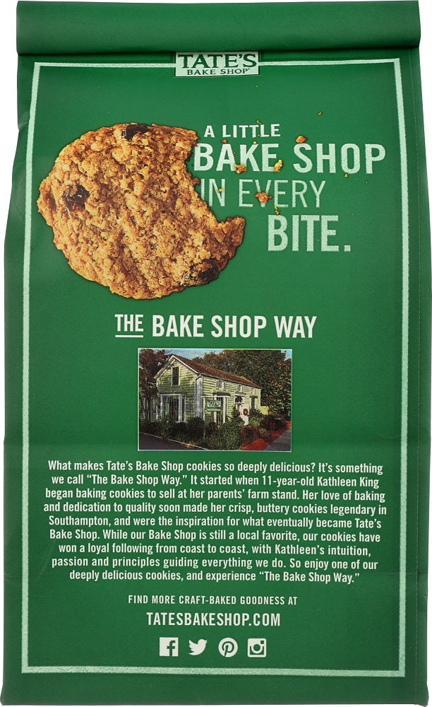 Tate's Bakeshop: Oatmeal Raisin Cookies, 7 Oz