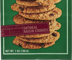 Tate's Bakeshop: Oatmeal Raisin Cookies, 7 Oz