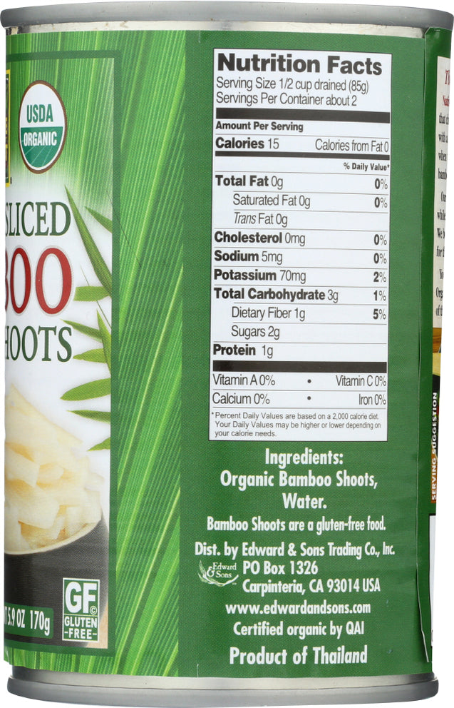 Native Forest: Organic Sliced Bamboo Shoots, 14 Oz