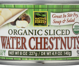 Native Forest: Organic Sliced Water Chestnuts, 8 Oz