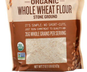 Arrowhead Mills: Organic Stone Ground Whole Wheat Flour, 22 Oz