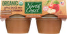 North Coast: Applesauce With Cinnamon 4 Pack Organic, 16 Oz