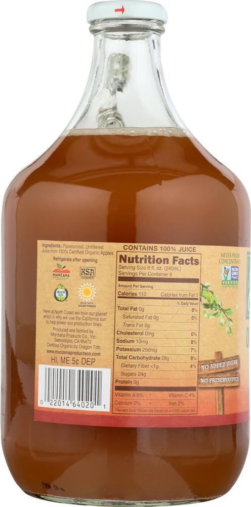 North Coast: Cider Apple Pistol Grip Organic, 64 Oz - RubertOrganics