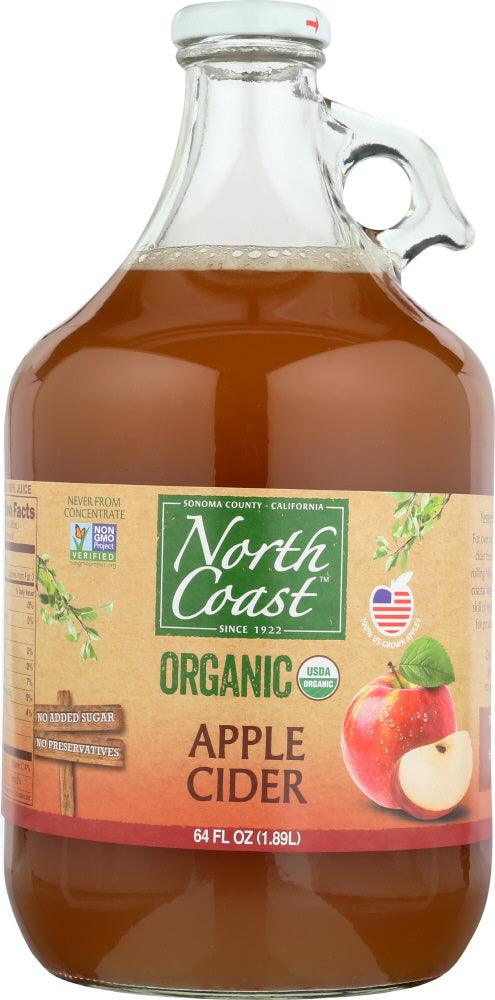 North Coast: Cider Apple Pistol Grip Organic, 64 Oz - RubertOrganics