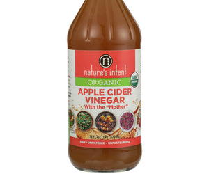 Natures Intent: Vinegar Apple Cider Organic, 16 Fo