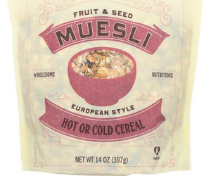 Bobs Red Mill: Fruit And Seed Muesli Cereal, 14 Oz - RubertOrganics