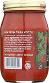 Casa Visco: Organic Pizza Sauce, 16 Oz - RubertOrganics