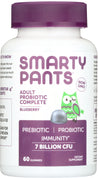 Smartypants: Probiotic Adult Blueberry, 60 Pc