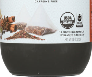 Paromi Tea: Tea Cinnamon Chai Organic, 15 Bg
