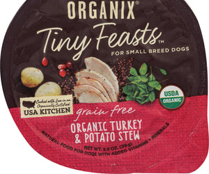 Castor & Pollux: Dog Food Turkey Potato Stew Organic, 3.5 Oz