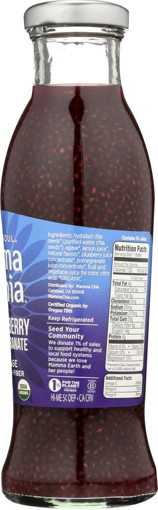 Mammachia: Organic Blueberry Pomegranate Beverage, 10 Oz - RubertOrganics