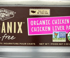 Castor & Pollux: Pate Chicken Liver Organic, 3 Oz