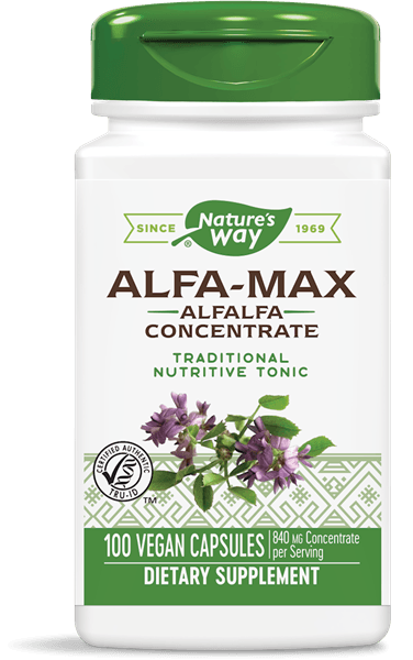 Natures Way: Alfa-max Concentrate, 100 Cp - RubertOrganics