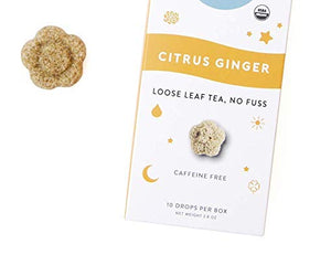 Tea Drops: Tea Drops Citrus Ginger Organic, 2.8 Oz