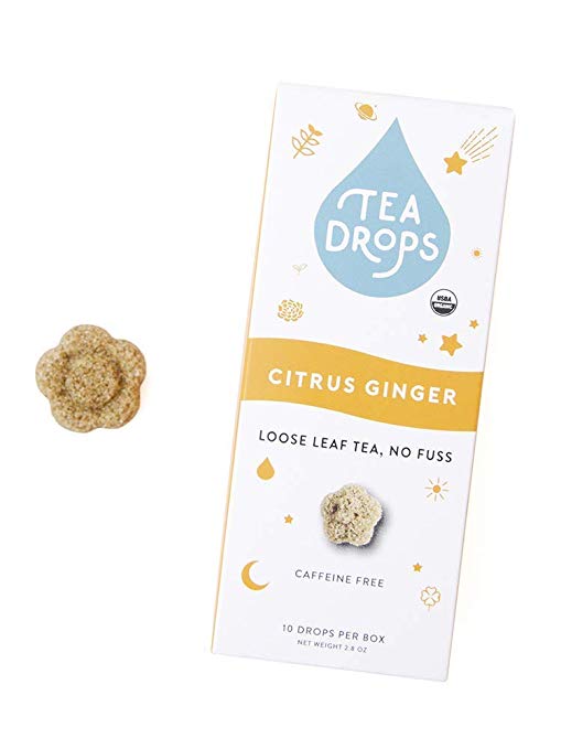 Tea Drops: Tea Drops Citrus Ginger Organic, 2.8 Oz
