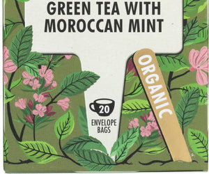 Heath And Heather: Organic Green Tea With Moroccan Mint, 20 Ea