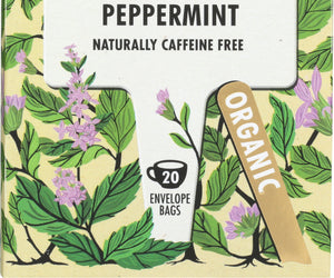Heath And Heather: Organic Peppermint Tea, 20 Ea