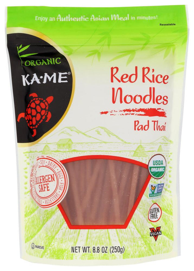 Ka Me: Organic Red Rice Noodles Pad Thai, 8.8 Oz - RubertOrganics