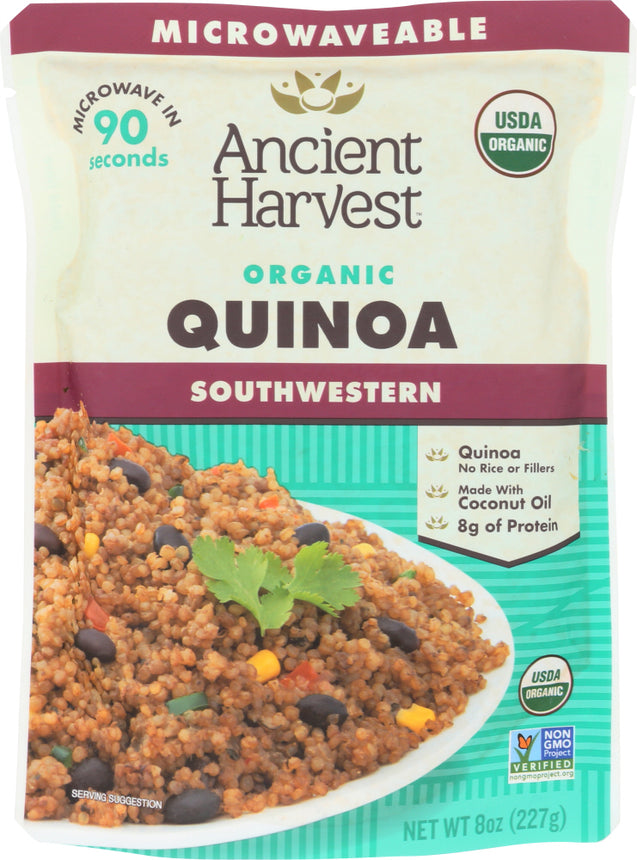 Ancient Harvest: Quinoa Southwestern Organic, 8 Oz