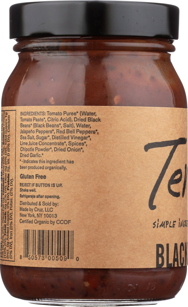 Tenayo: Dip Black Bean Organic, 16.5 Oz