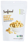 Sunfood Superfoods: Cashews Organic, 8 Oz