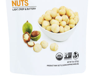 Sunfood Superfoods: Organic Macadamia Nuts, 8 Oz